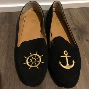 J Crew Nautical Flats